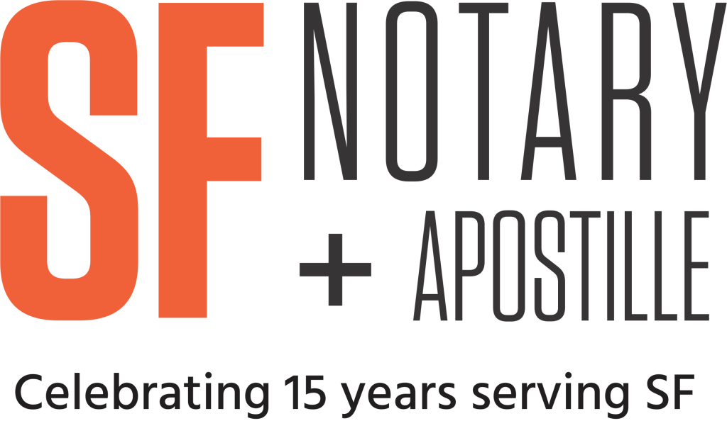 SF Notary 15 Years Serving SF