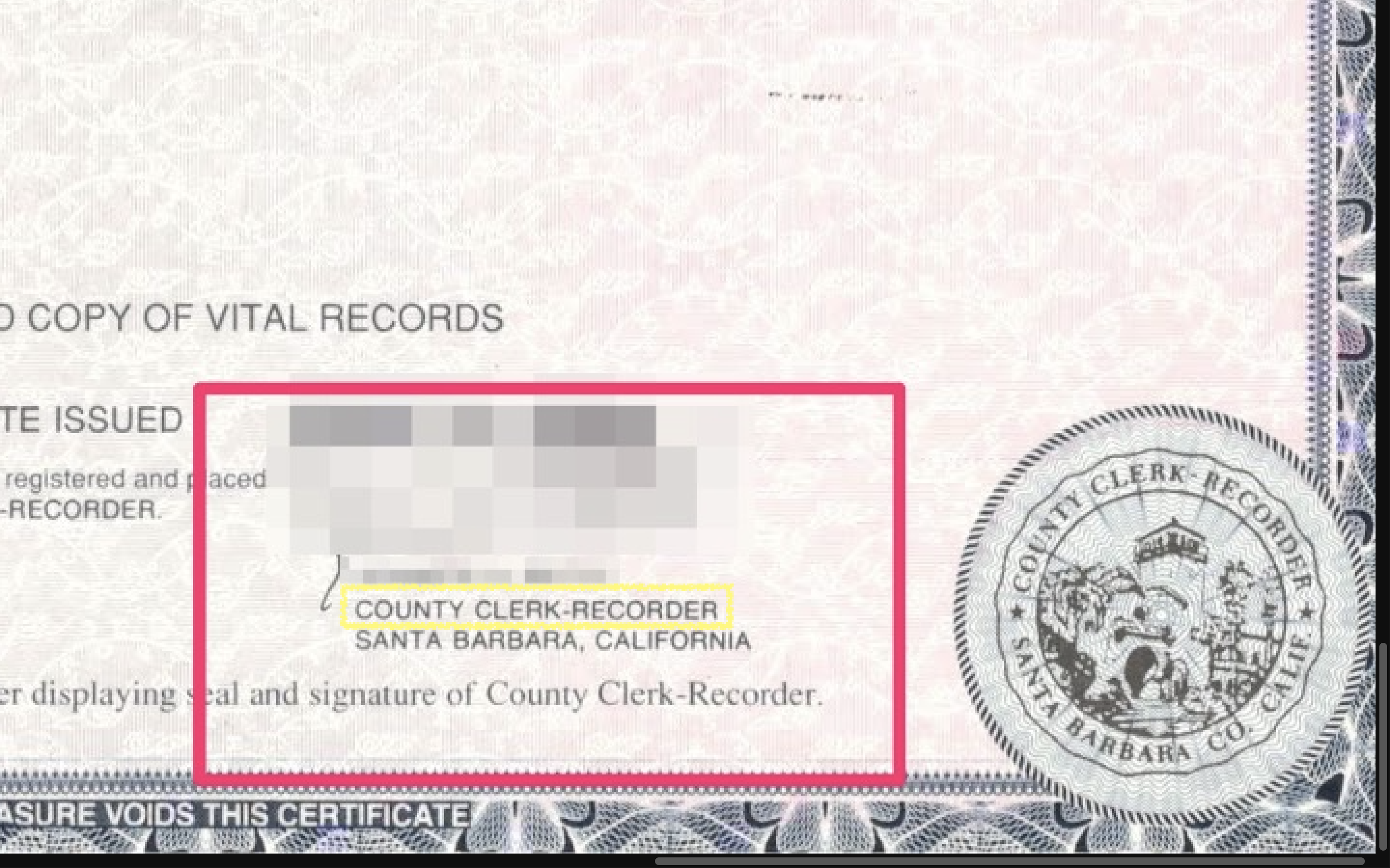 Birth Cert County Clerk Apostille Sf Mobile Notary 