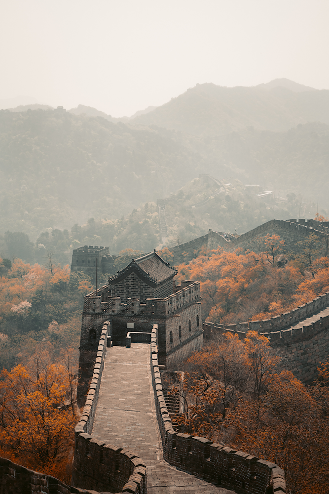 Great Wall of China, representing apostille/authentication for use in China